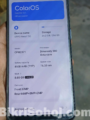Oppo Reno7 5g